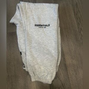 Essentials Light Gray Sweatpants